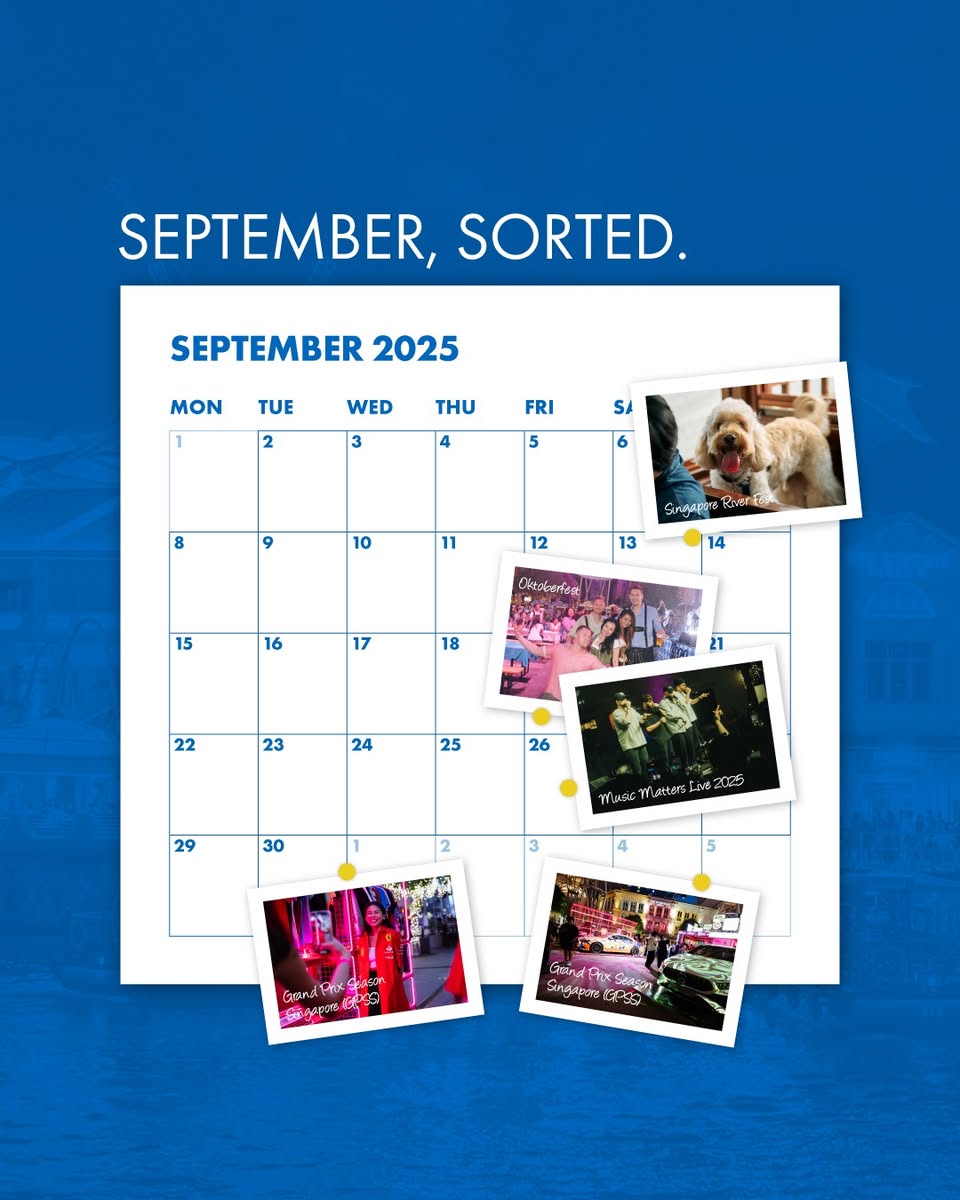 Vibrant riverside events at Clarke Quay
