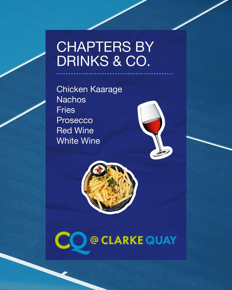 Delicious food offerings at the CQ event