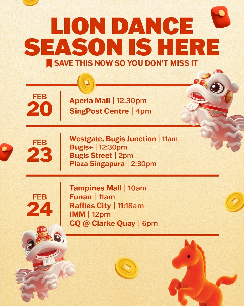 Traditional festive drums and decorations for Chinese New Year