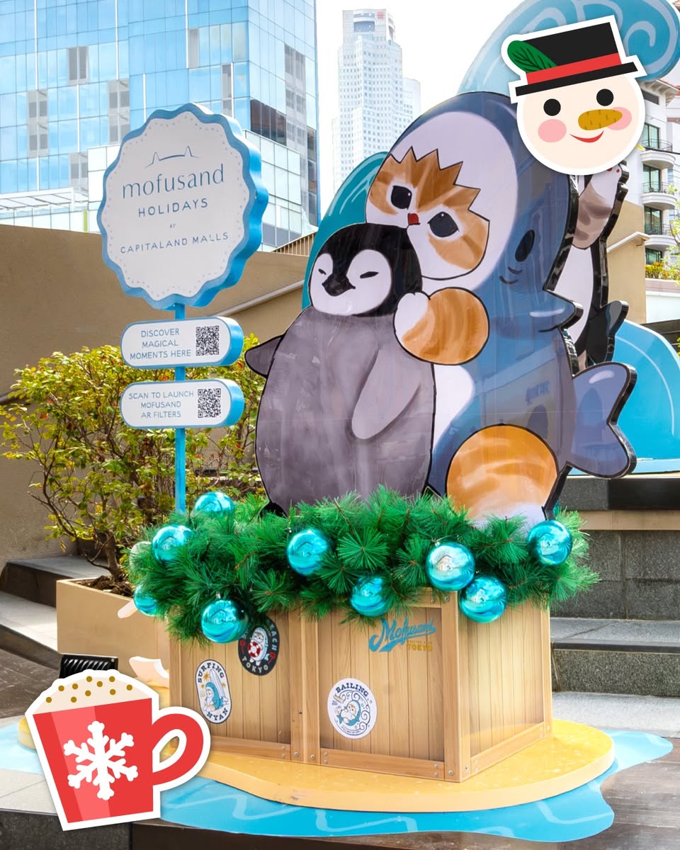 Close-up of Mofusand shark decoration