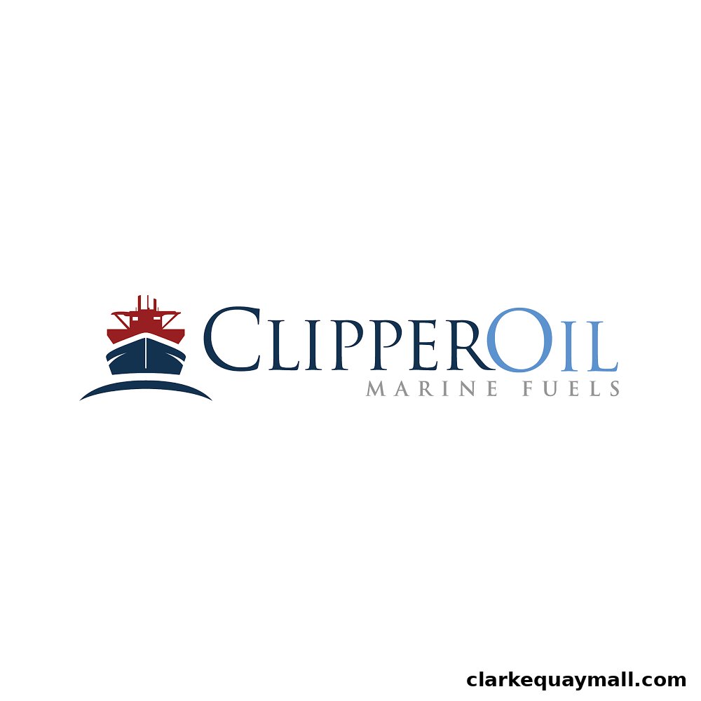 The Clipper Oil logo features a stylized ship and the company name.