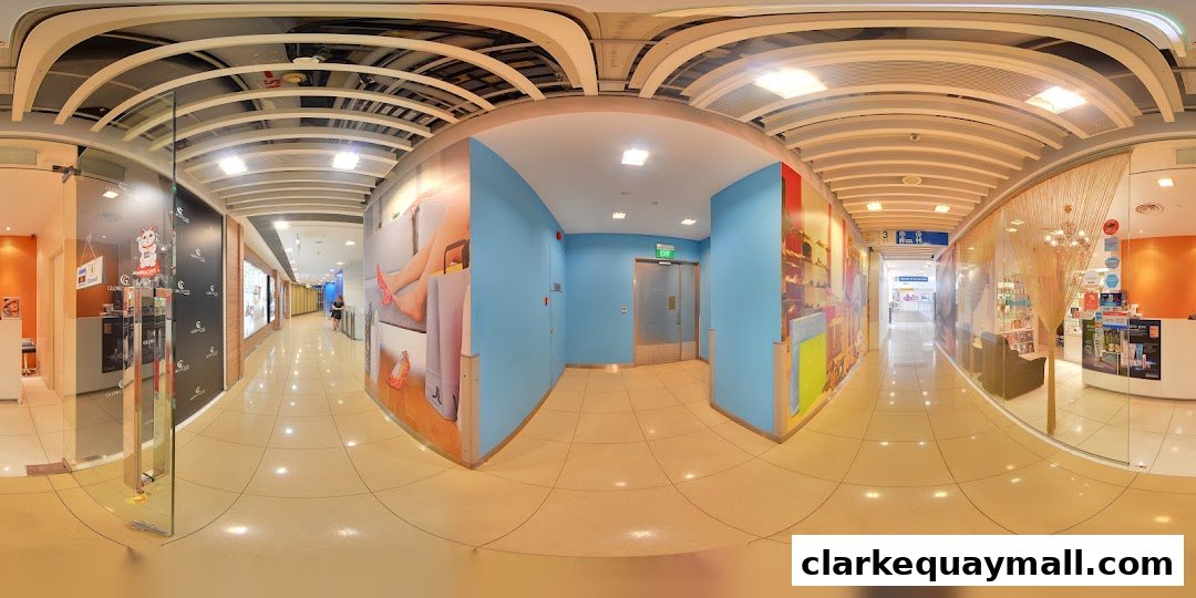 Interior view of a wellness and beauty shop with a reception area and product displays.