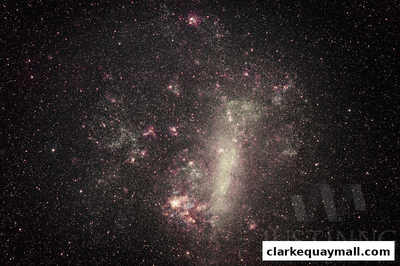 A stunning image of a galaxy filled with stars and nebulae.