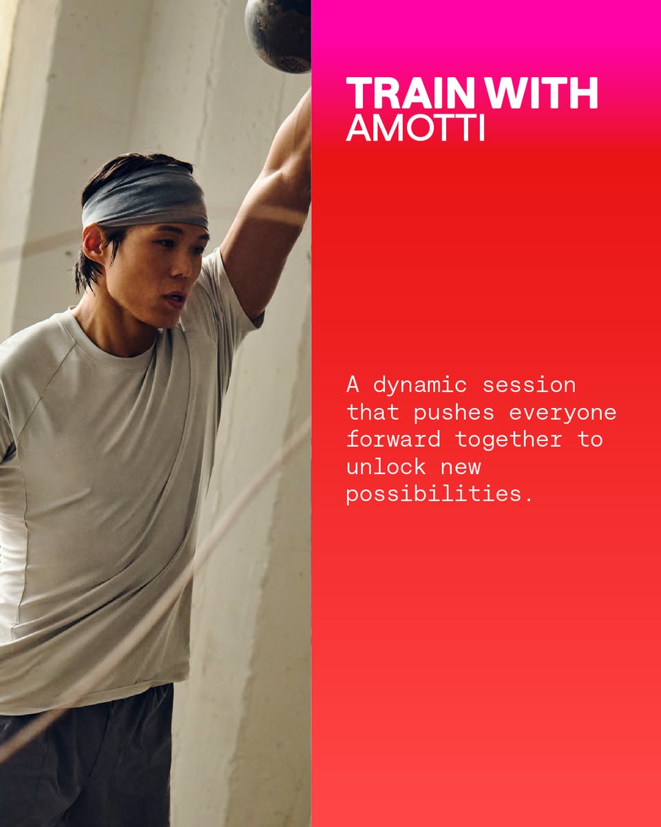 Community atmosphere at lululemon TRAINING GROUND