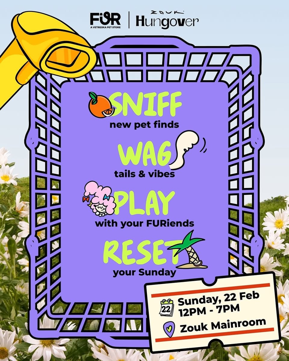 Crowds enjoying the Hungover Vol. 2 market